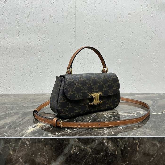 Celine Tote style 28 Brown 01A