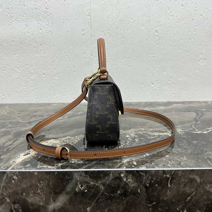 Celine Tote style 28 Brown 01A