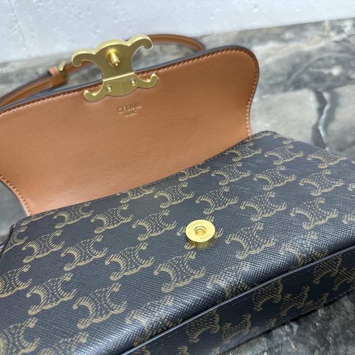 Celine Tote style 28 Brown 01A