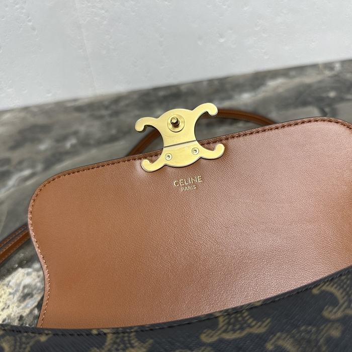 Celine Tote style 28 Brown 01A