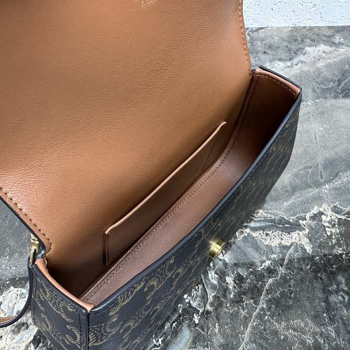 Celine Tote style 28 Brown 01A