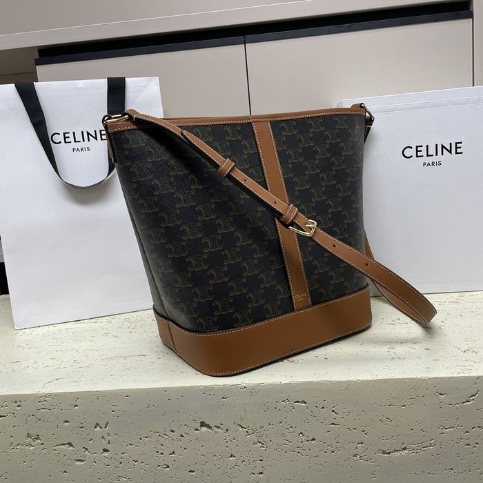 Celine Tote style 29 Brown 01A