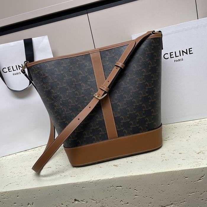 Celine Tote style 29 Brown 01A