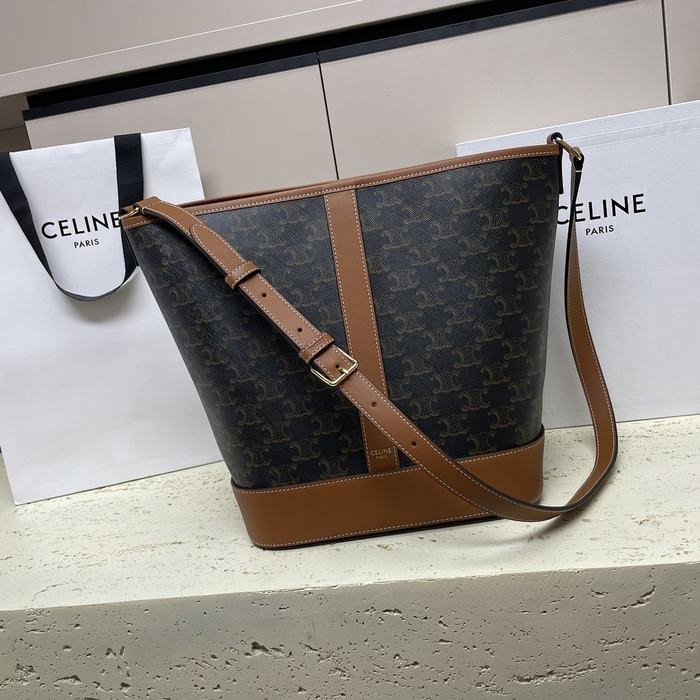 Celine Tote style 29 Brown 01A