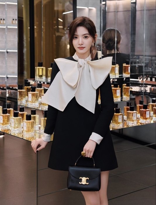 Celine Tote style 30 Black 01A