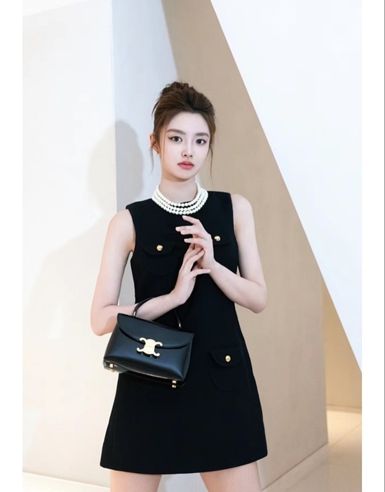 Celine Tote style 30 Black 01A