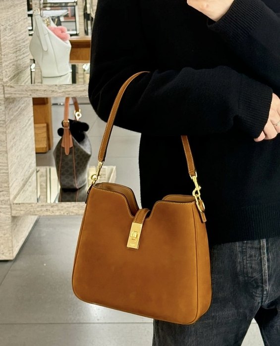 Celine Tote style 38 Brown 01A