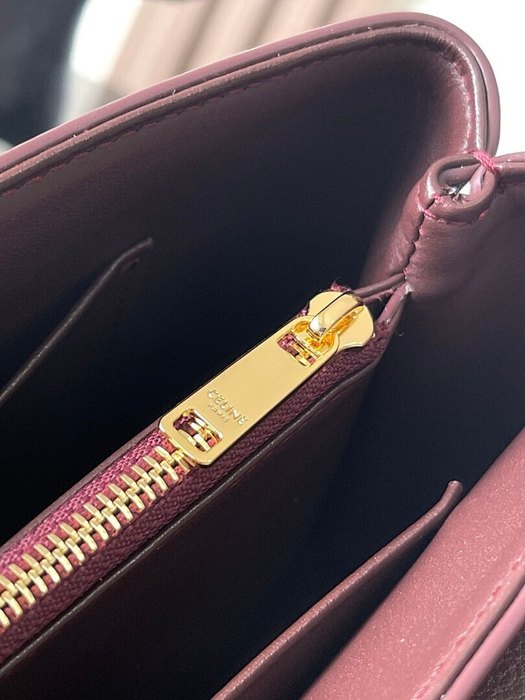 Celine Tote style 55 Burgundy 01A