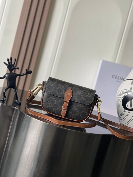 Celine Tote style 66 Brown 01A