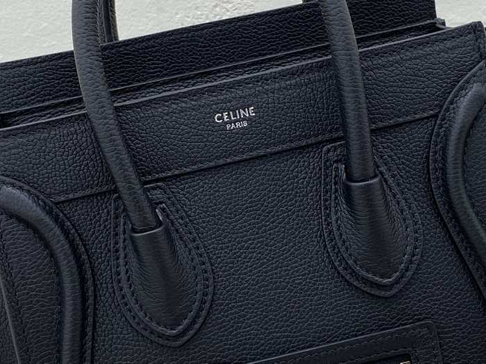 Celine Tote style 81 Black 01A