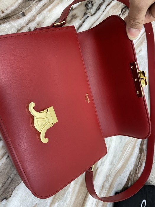 Celine Tote style 86 Red 01A