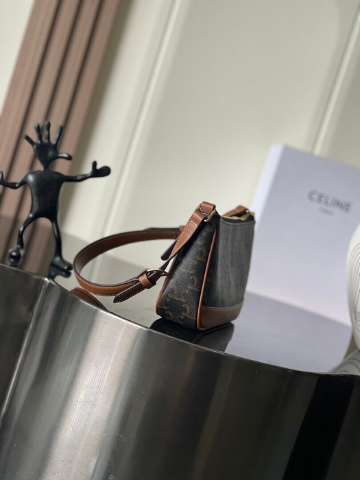 Celine Tote with distinctive features Brown 01A