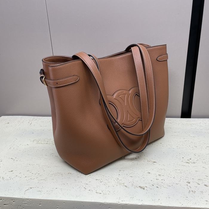 Celine Tote with elegant design Brown 01A 2