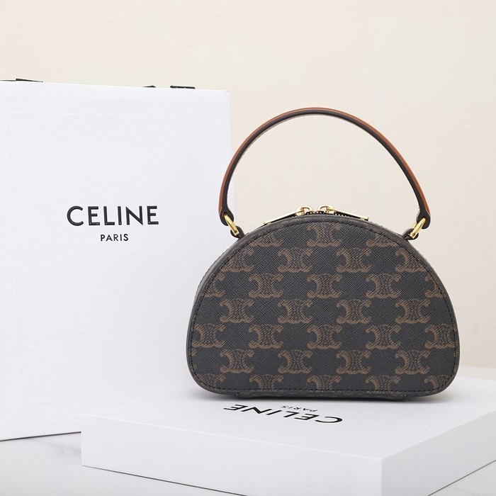 Celine Tote with elegant design Brown 01A