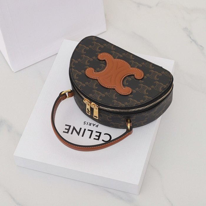 Celine Tote with elegant design Brown 01A