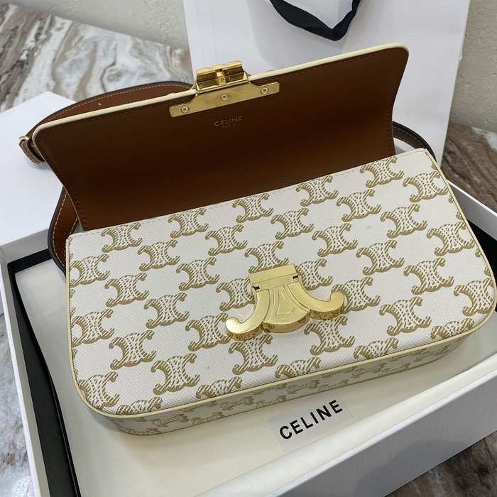 Celine Tote with elegant design traits Beige 01A 3