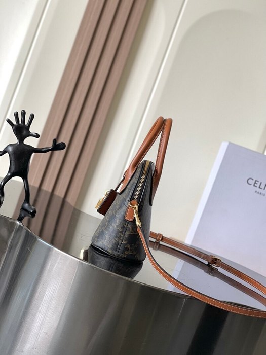 Celine Tote with leather accents Grey 01A