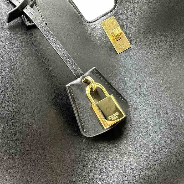 Celine Tote with minimalist design traits Black 01A