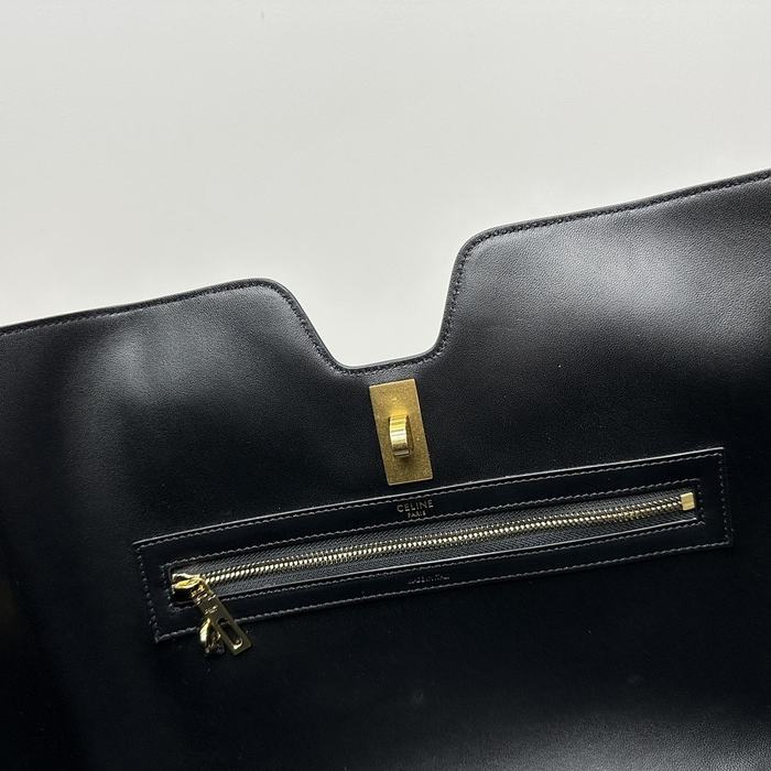 Celine Tote with minimalist design traits Black 01A
