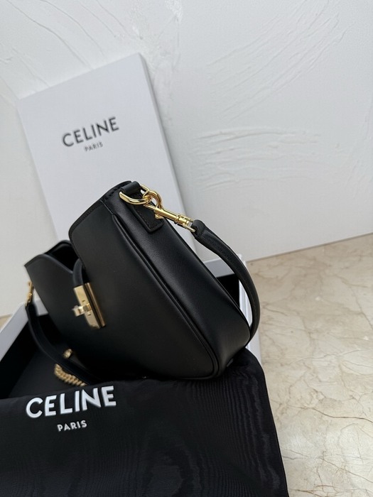 Celine Tote with structured design Black 01A