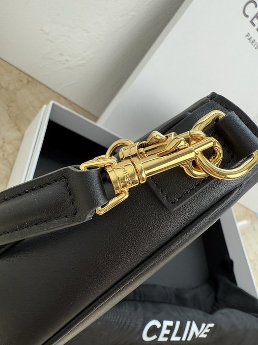 Celine Tote with structured design Black 01A