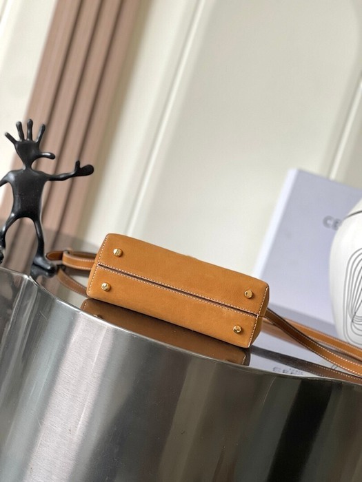 Celine Tote with structured design Tan 01A