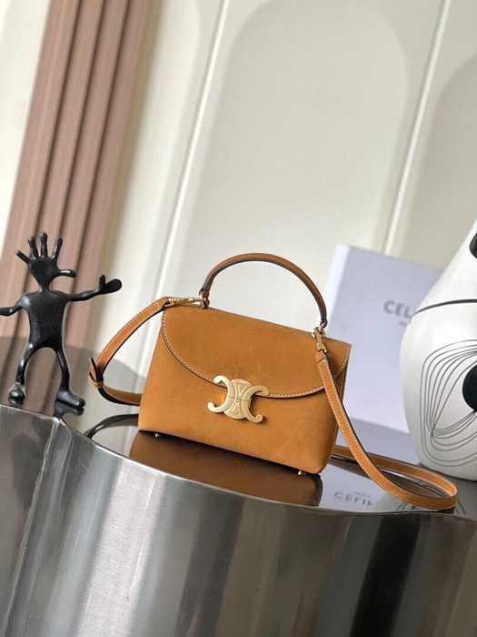 Celine Tote with structured design Tan 01A