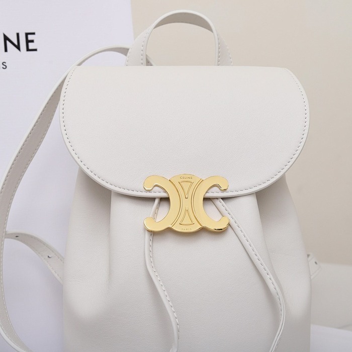 Celine Tote with stylish features White 01A
