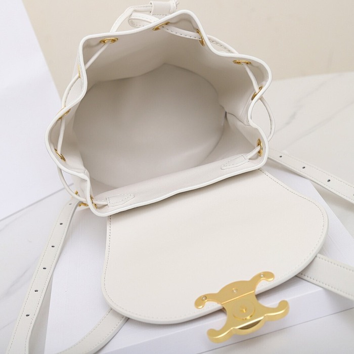 Celine Tote with stylish features White 01A