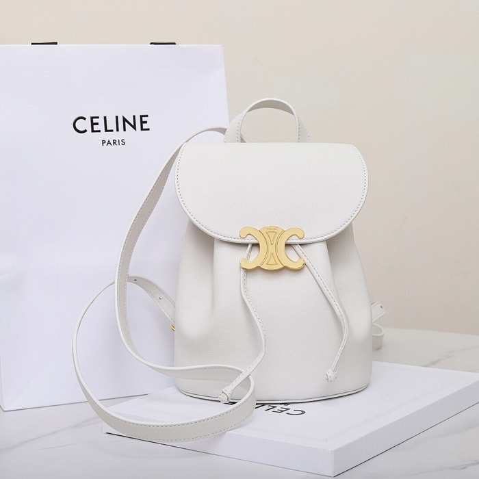 Celine Tote with stylish features White 01A