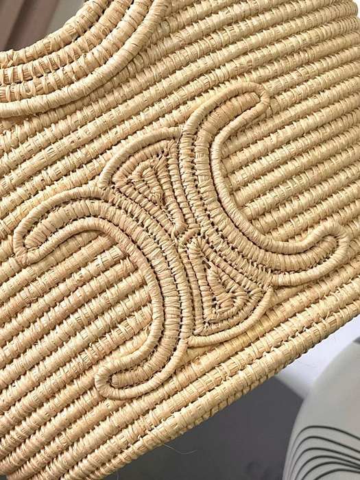 Celine Tote with unique design traits Beige 01A