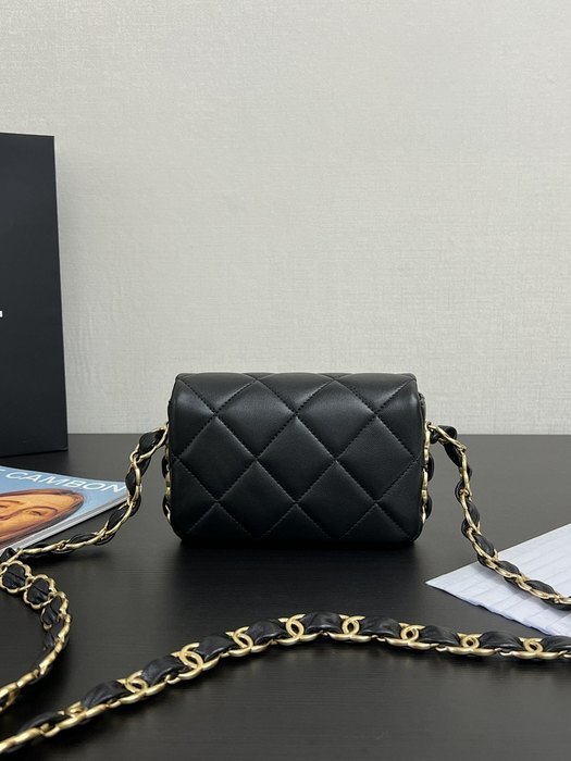 Chanel bucket bag black