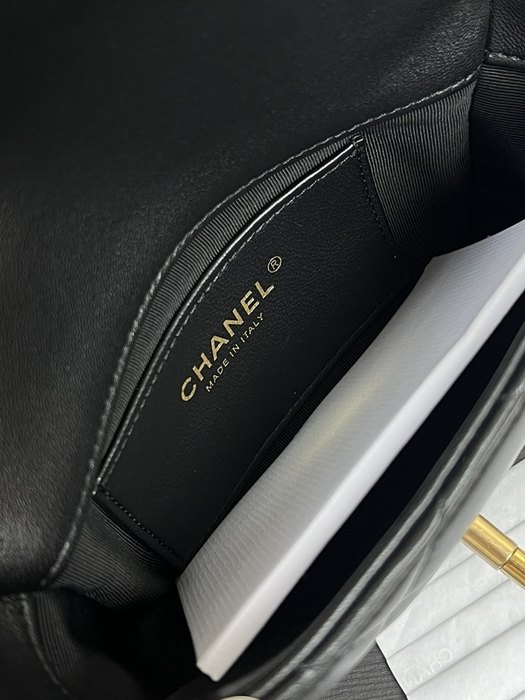 Chanel bucket bag black