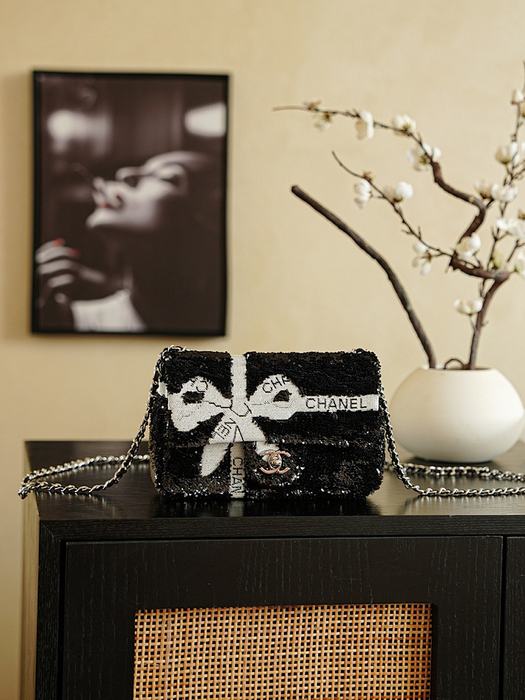 Chanel chain around bag