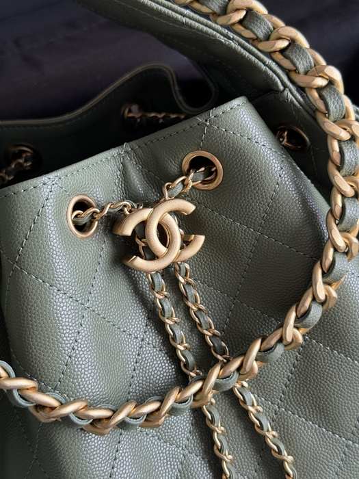Chanel kelly shopper bag