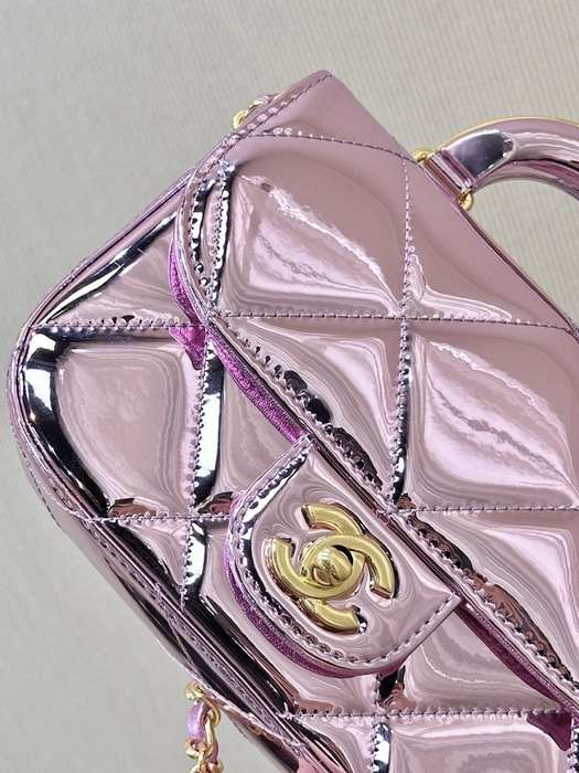 Chanel pink crossbody bag