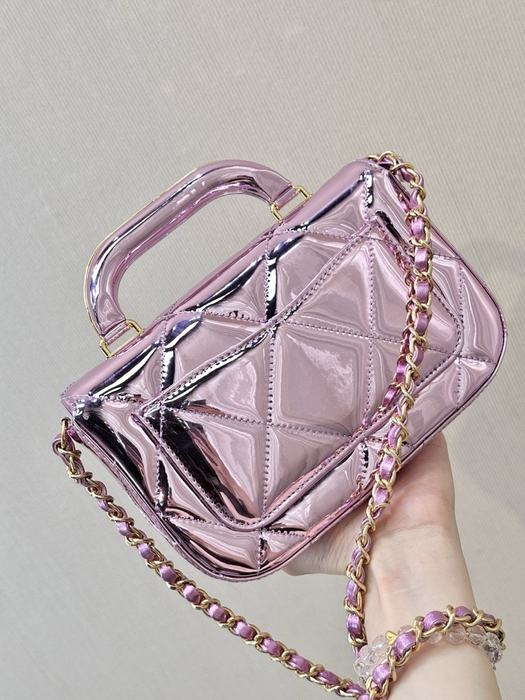 Chanel pink crossbody bag