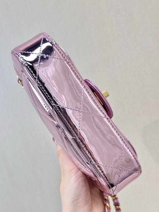 Chanel pink crossbody bag