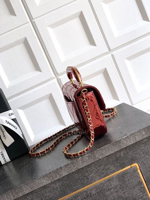 Vintage red chanel bag