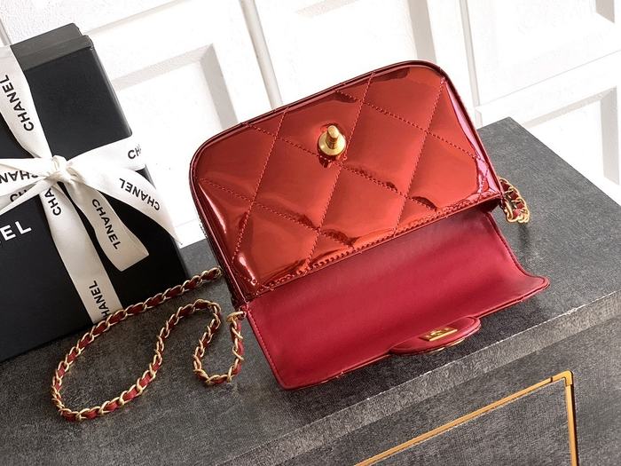 Vintage red chanel bag