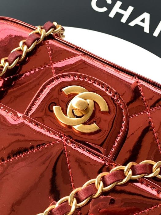 Vintage red chanel bag