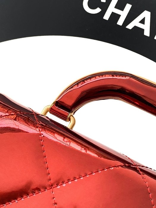 Vintage red chanel bag