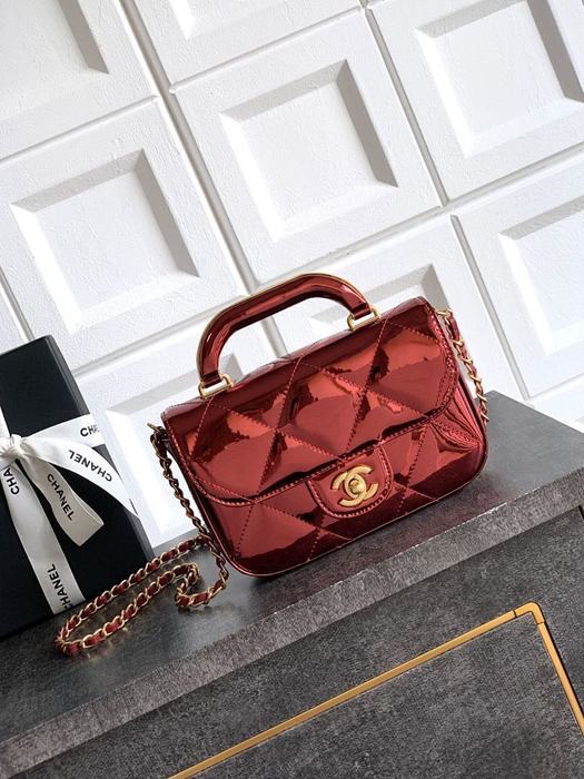 Vintage red chanel bag