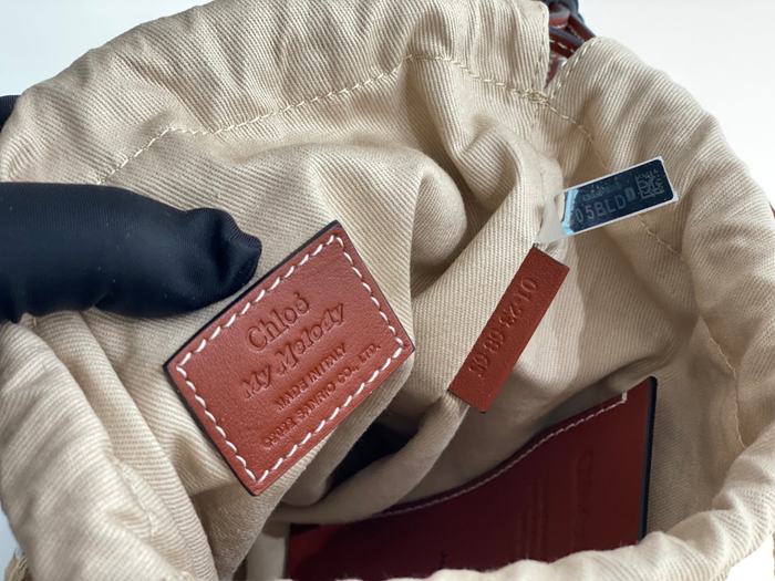 Chloe Stylish Tote Brown 01A