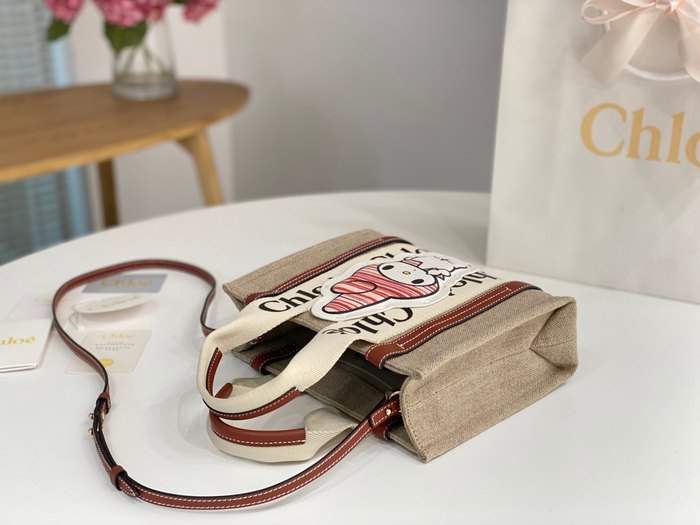 Chloe Tote Bag Brown 01A