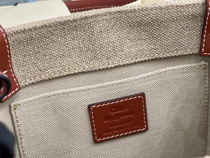 Chloe Tote Bag Brown 01A