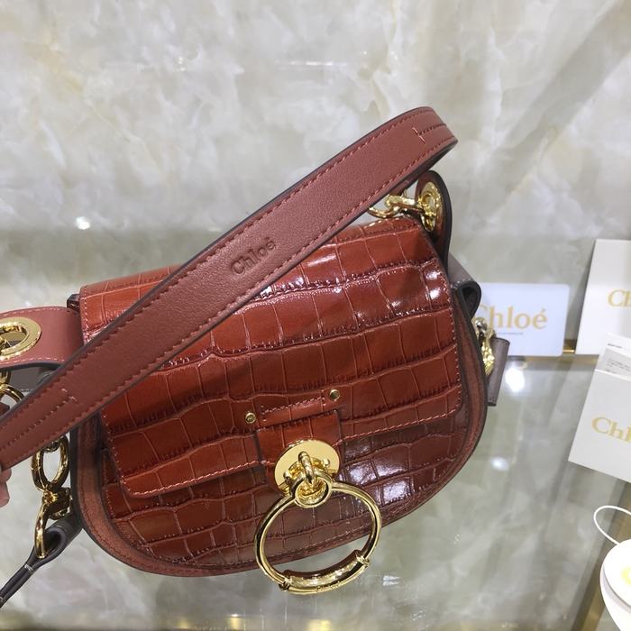 Chloe Tote Bag with Stylish Design Green 01A