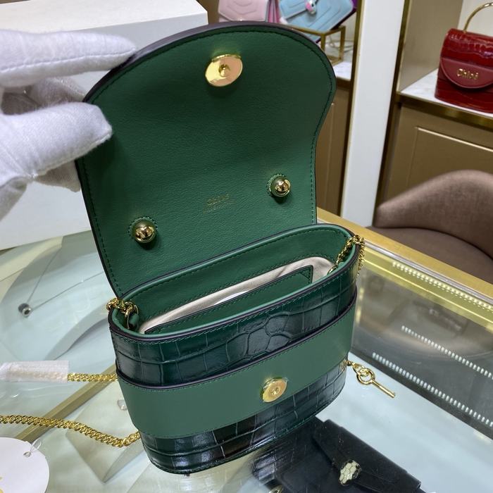 Chloe Tote bag Blue 01A