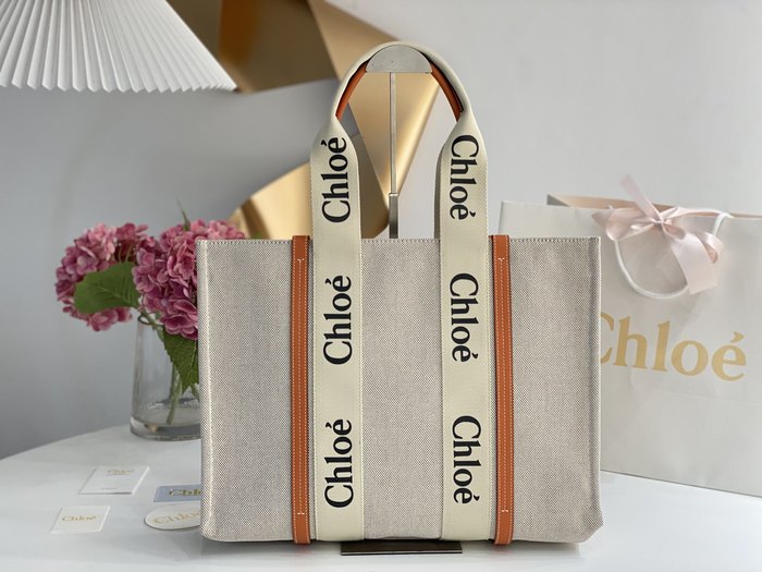 Chloe Tote bag with stylish design Beige 01A 2