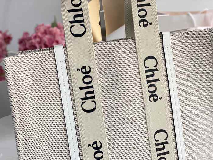 Chloe Tote bag with stylish design Beige 01A 2